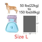 Dog Pet Travel Foldable Pooper Scooper With 1 Roll Decomposable bags Poop Scoop Clean Pick Up Excreta Cleaner