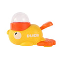 2-in-1 Interactive Dog Toy Pet Automatic Food Treat Dispenser Cartoon Duck Design Slow Food Pet Snack Feeder for Dog Training