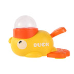 2-in-1 Interactive Dog Toy Pet Automatic Food Treat Dispenser Cartoon Duck Design Slow Food Pet Snack Feeder for Dog Training